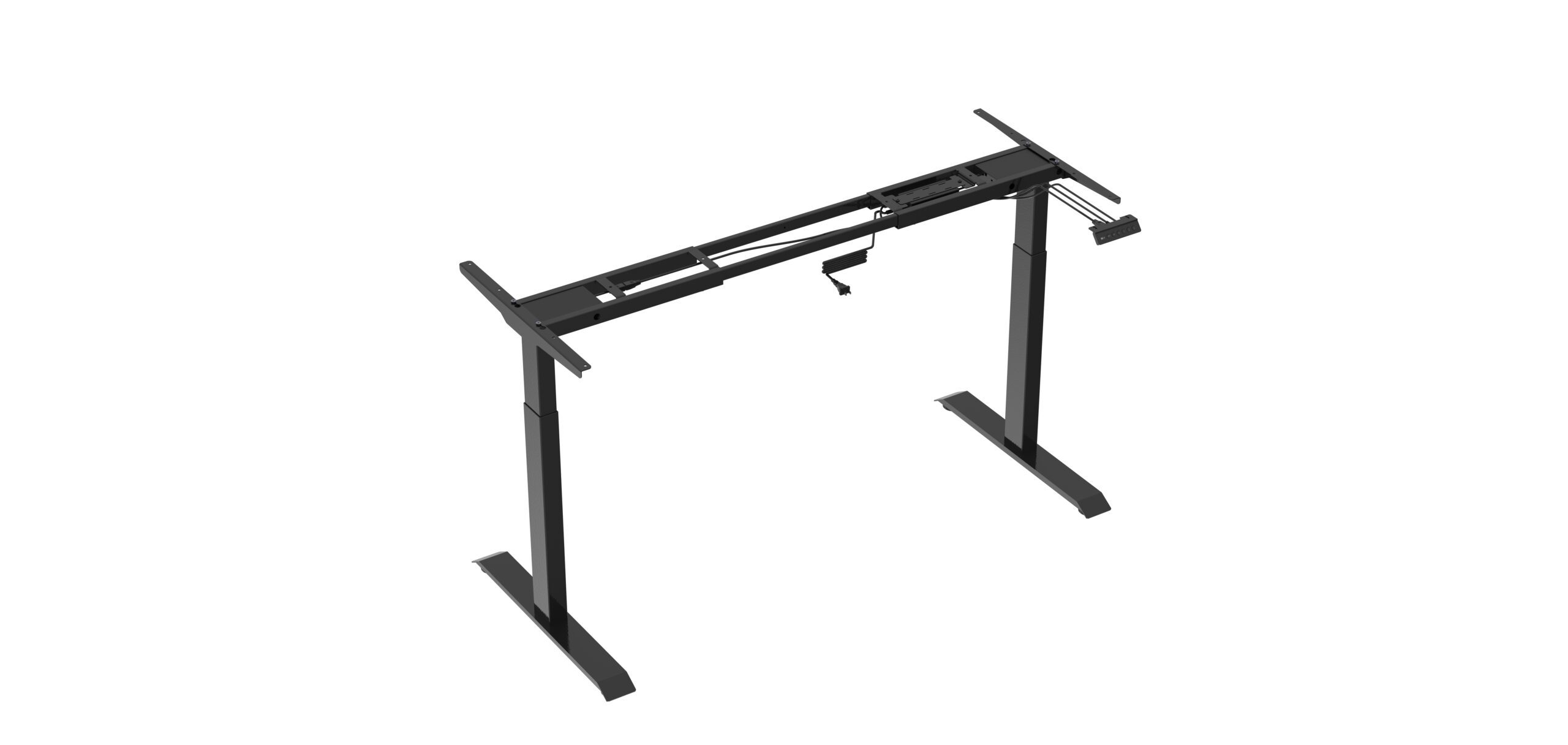 Cadru metalic negru masa electrica