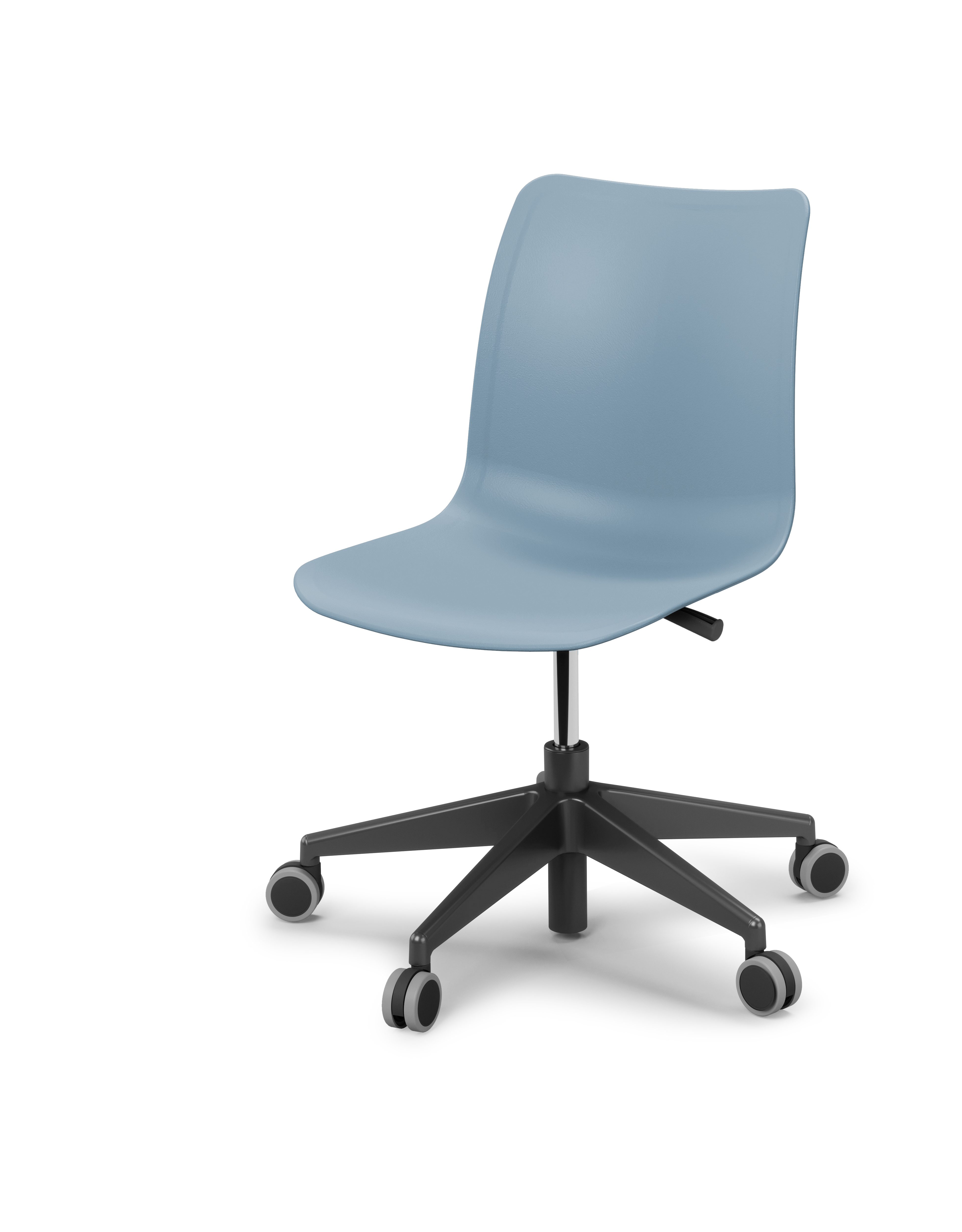 Scaun College Ergo albastru - vedere de ansamblu