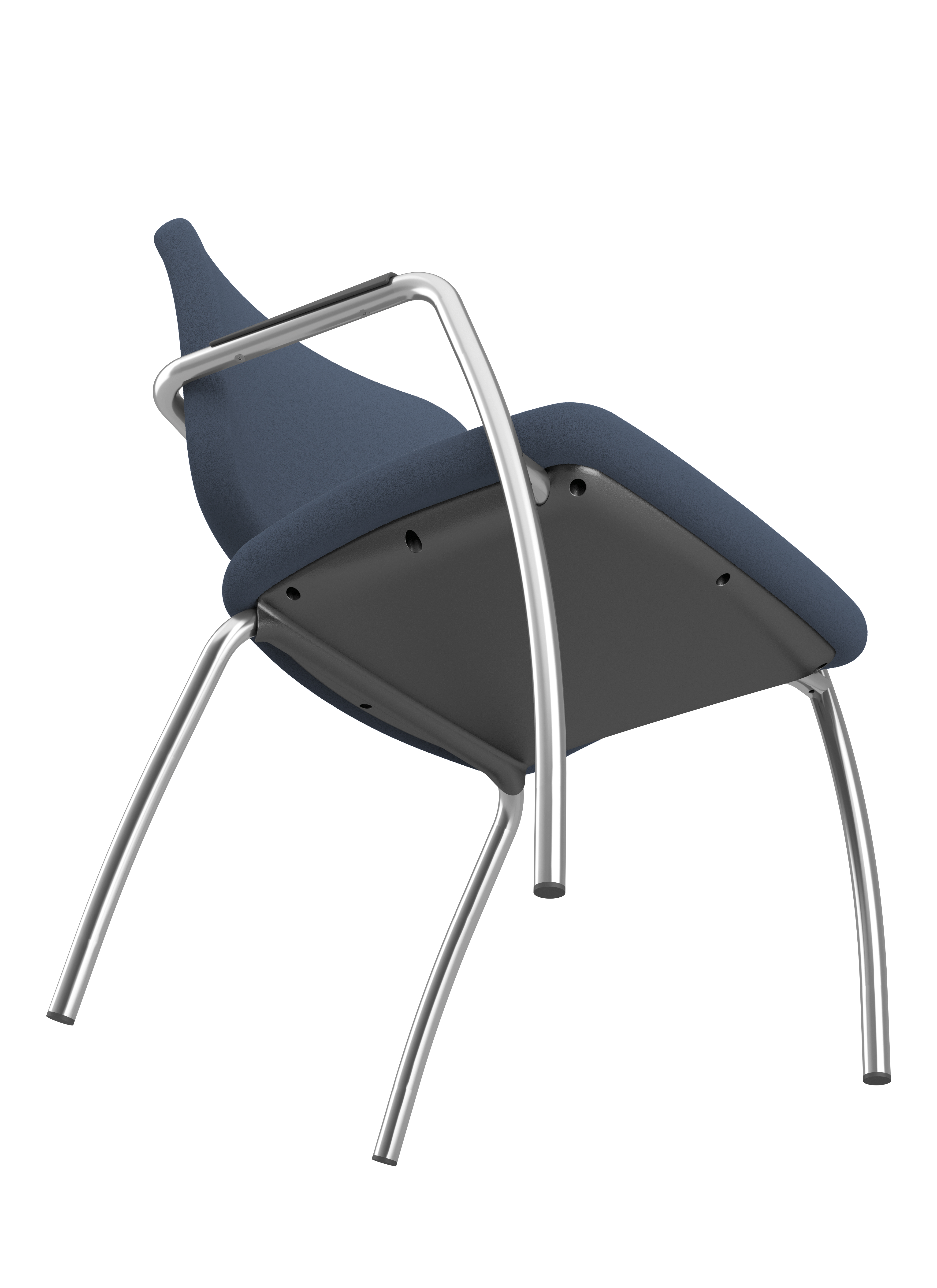 Cadru metalic scaun vizitator