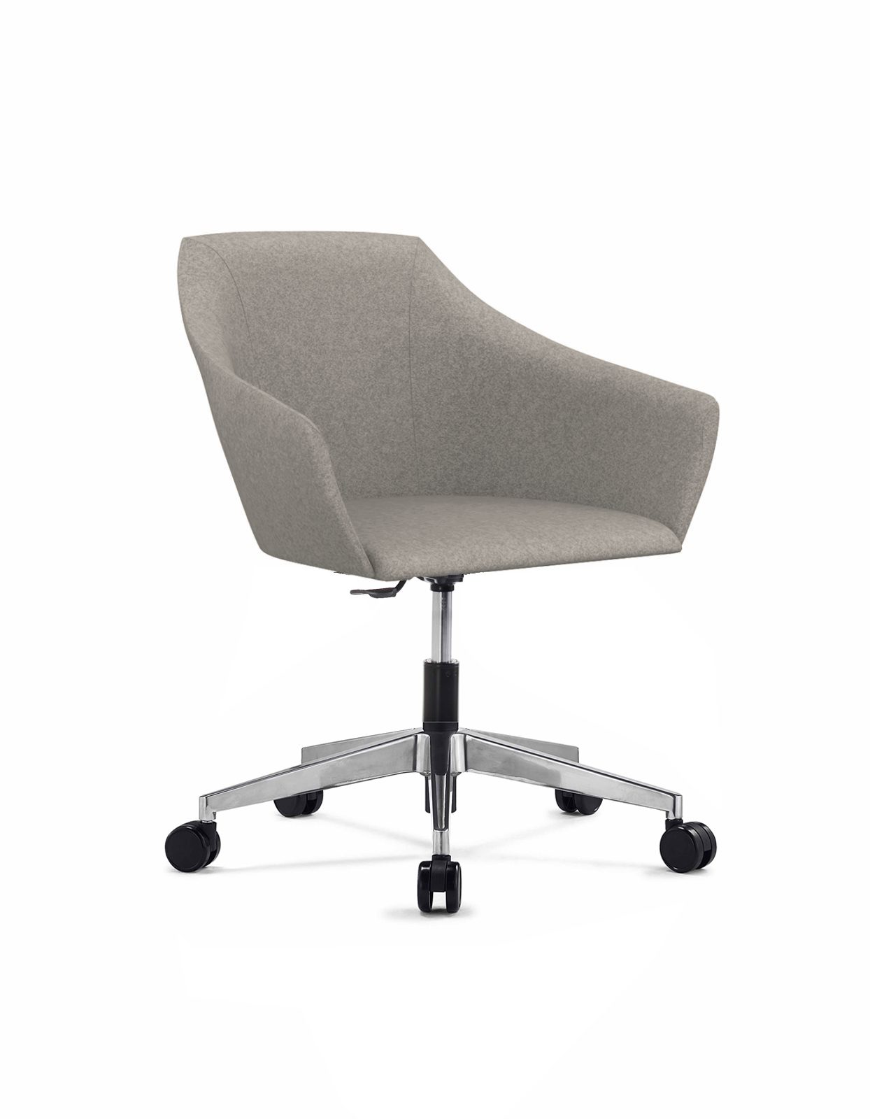 Scaun rotativ Ravenna Ergo Alu - vedere frontală