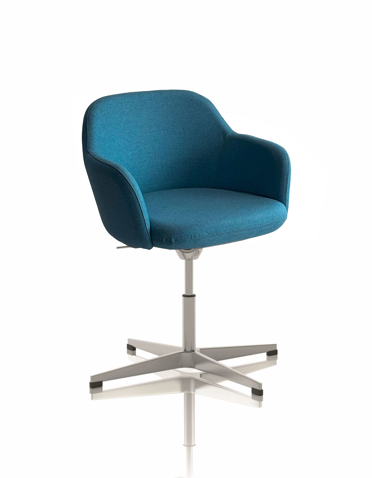 Detaliu scaun Rimini Cross baza aluminiu