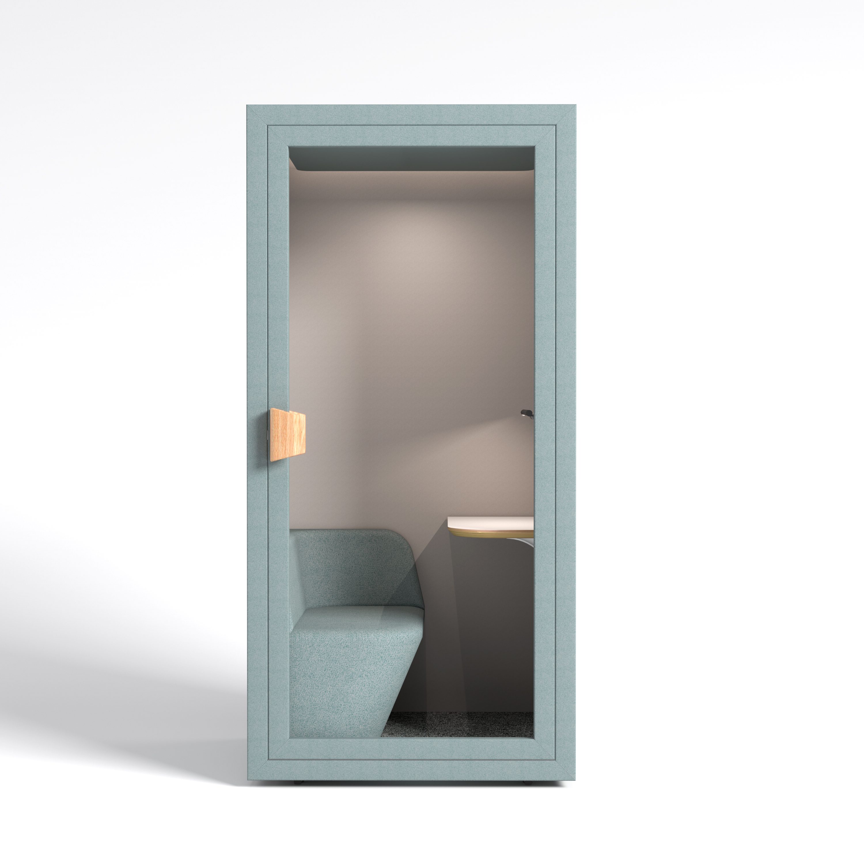 Dimensiuni frontale Cabina Acustica Square