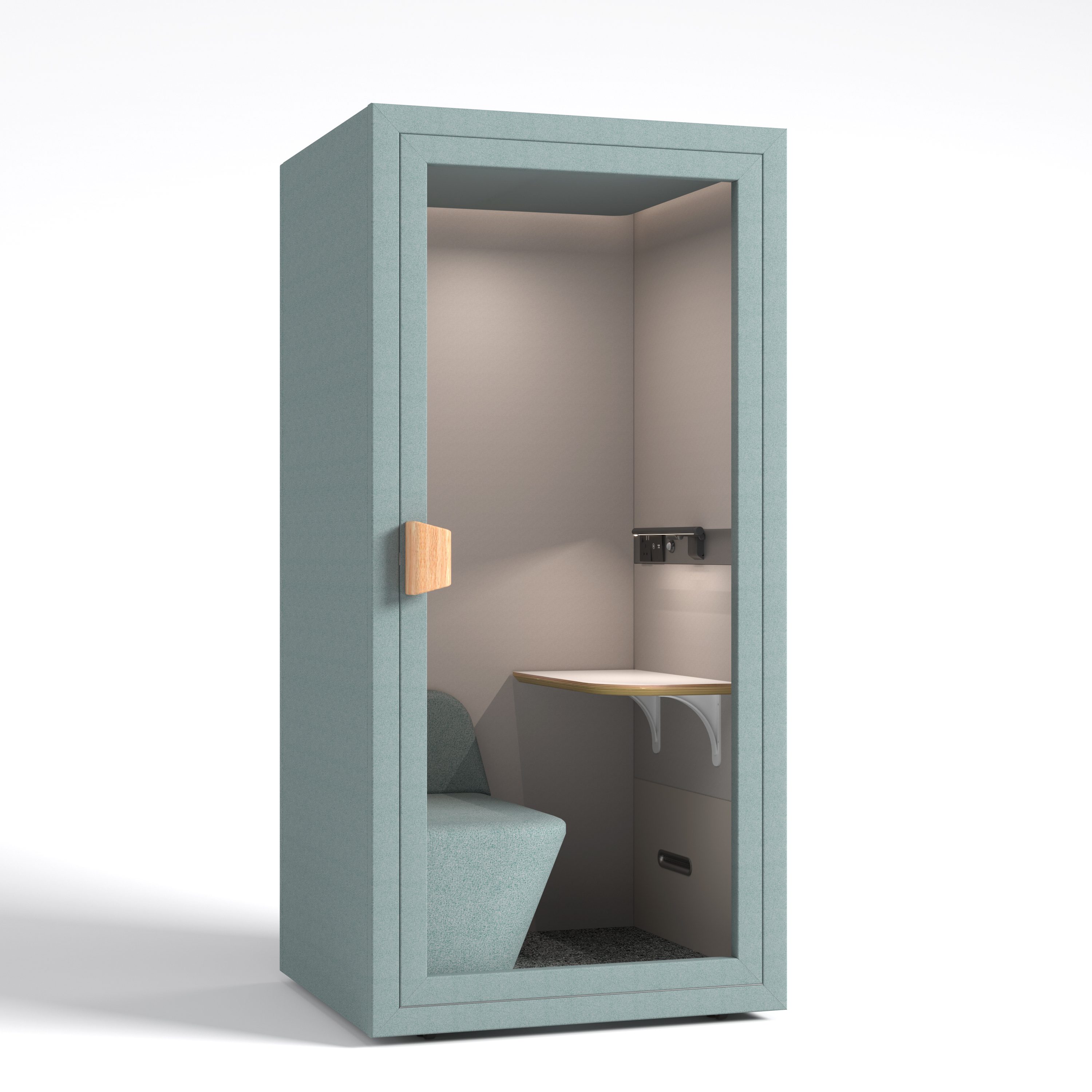 Cabina Acustica Square - Spatiu de lucru izolat fonic