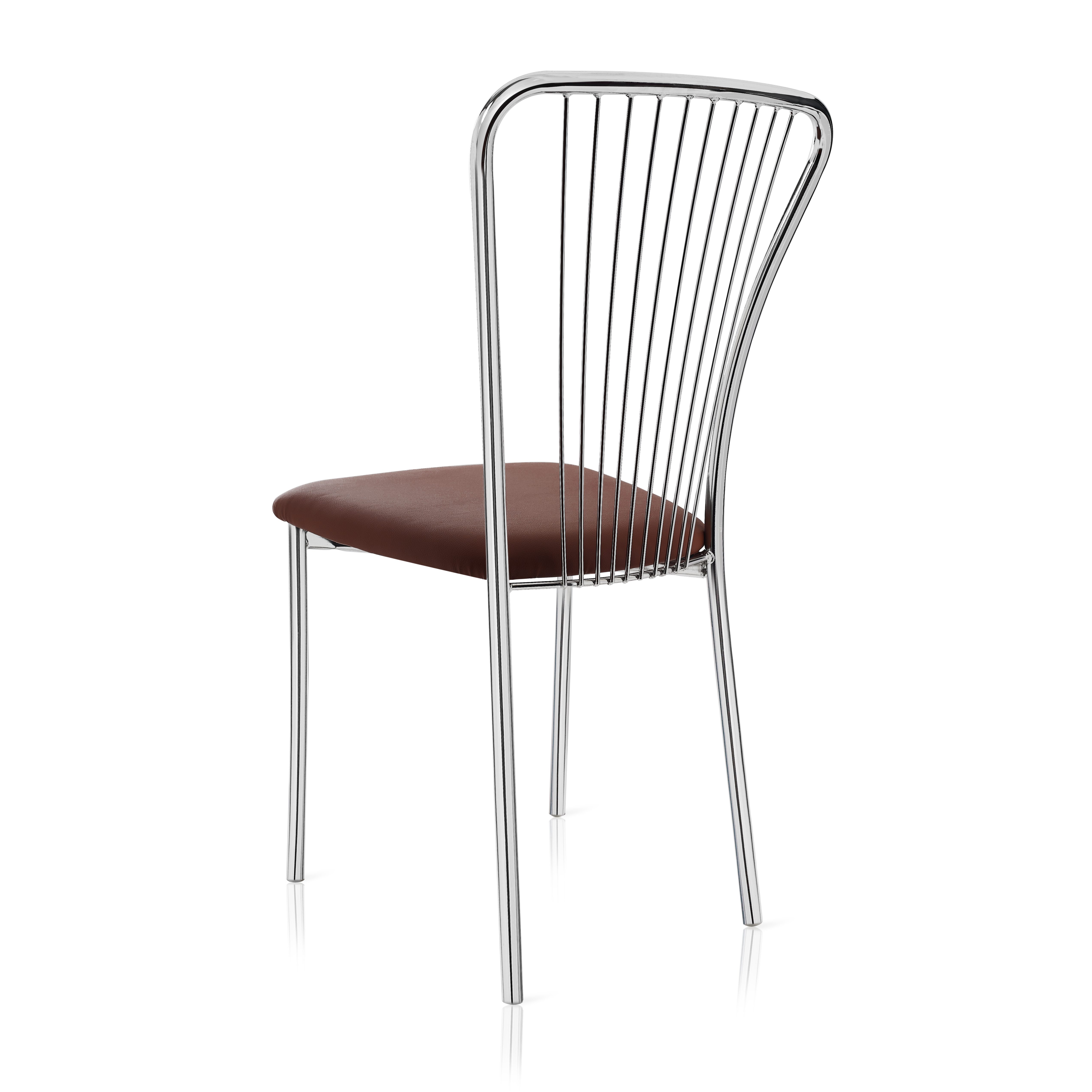 Scaun Caesar vedere spate - design tije metalice