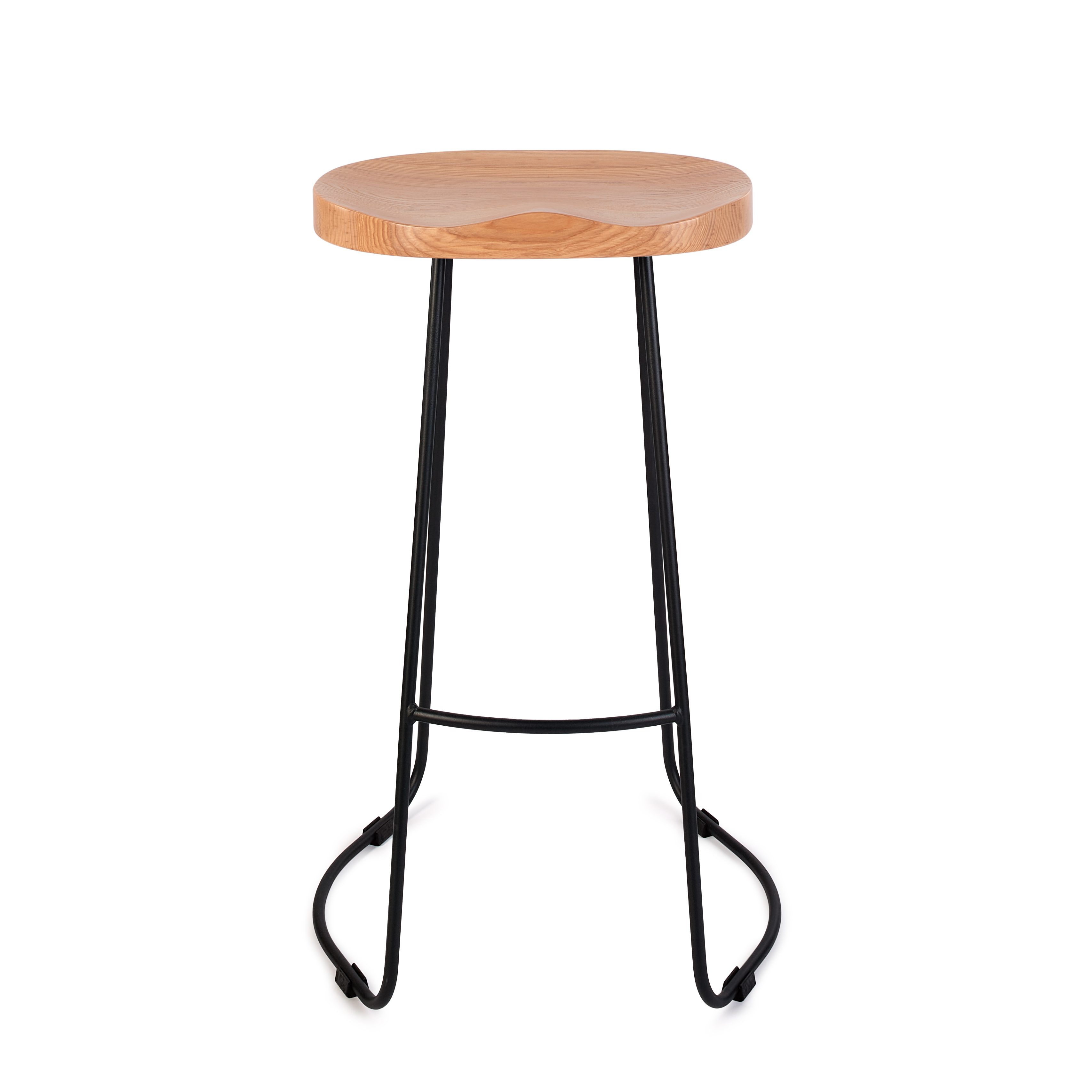 Scaun bar Marta Wood vedere frontală