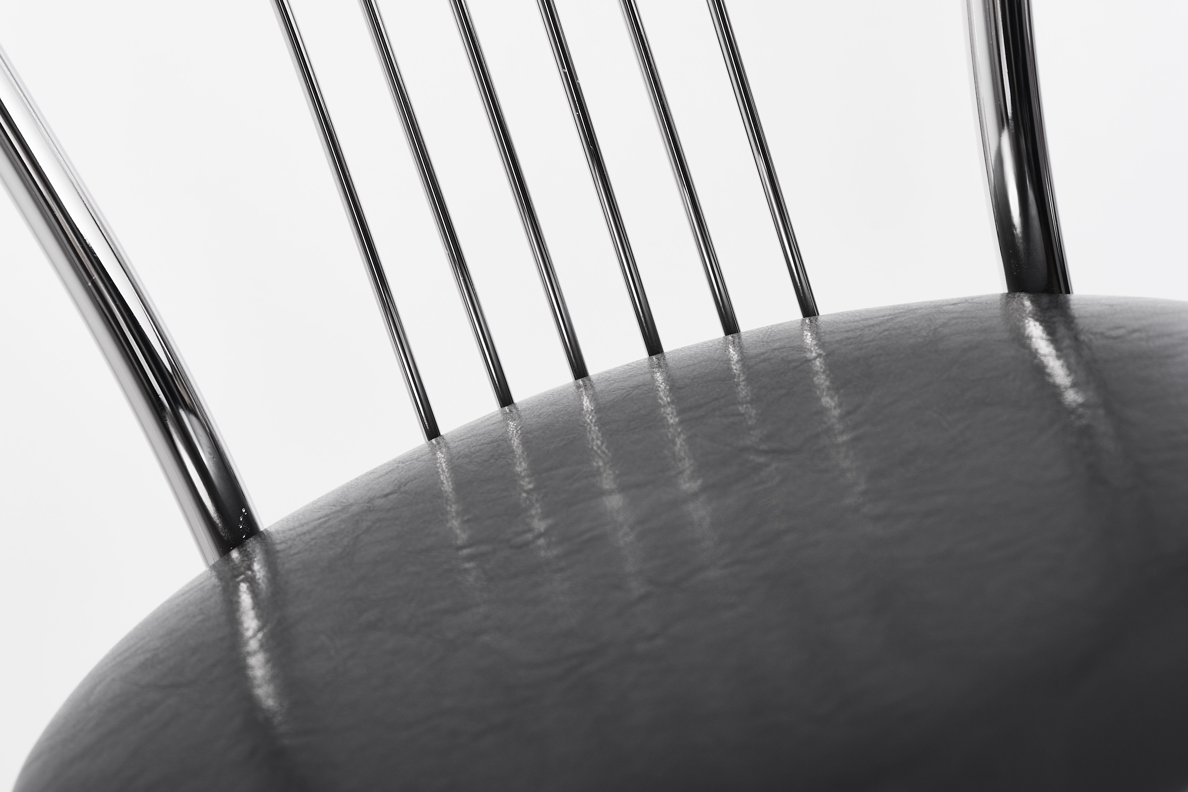 Șezut rotund tapițat scaun Vanessa