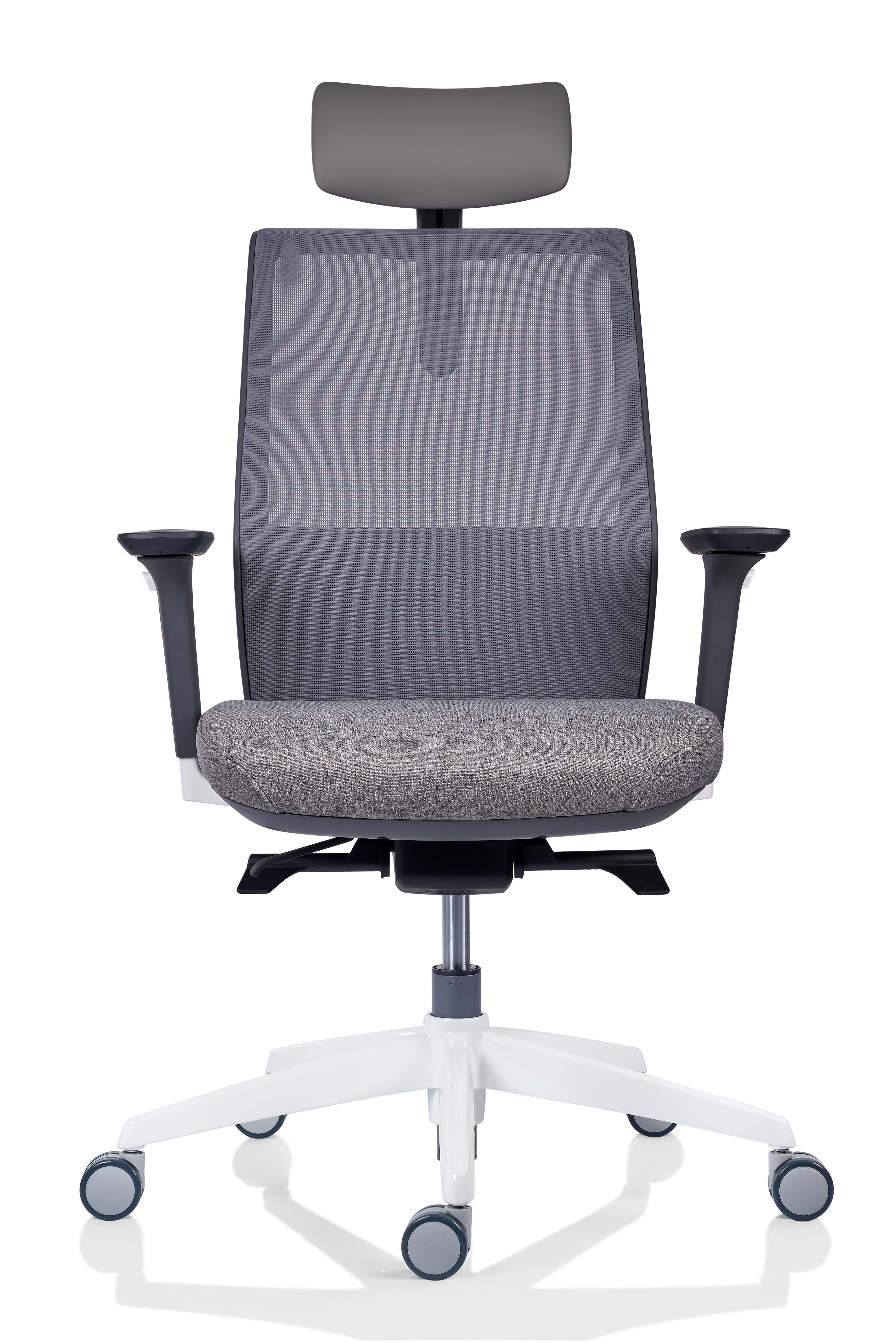 Scaun ergonomic Tesla Mesh PDH vedere frontală