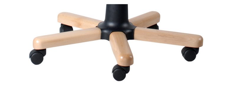 Bază stea metalică cu lemn