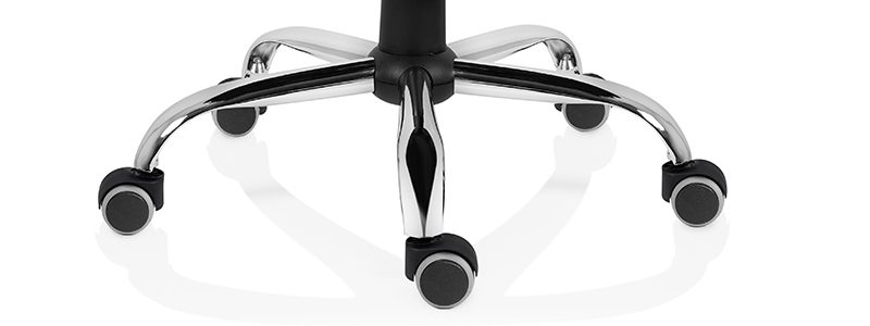 Bază stea metalică cromată opțională