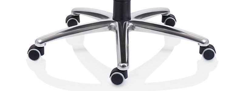 Baza stea aluminiu slefuit