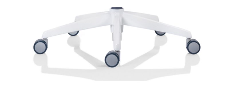 Bază stea aluminiu albă