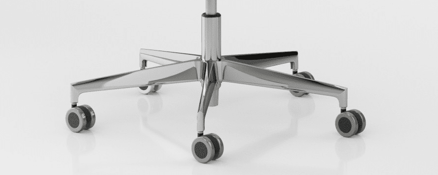 Bază aluminiu polisat opțională