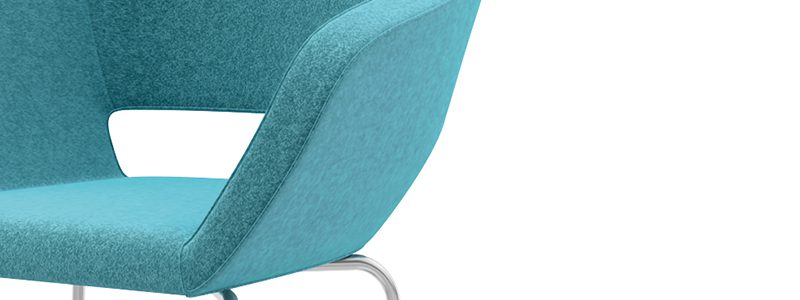 Brațe integrate tapițate