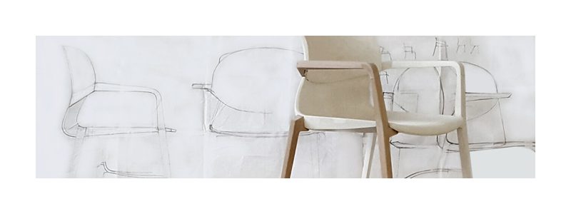 Schiță design scaun Cappellin Activa