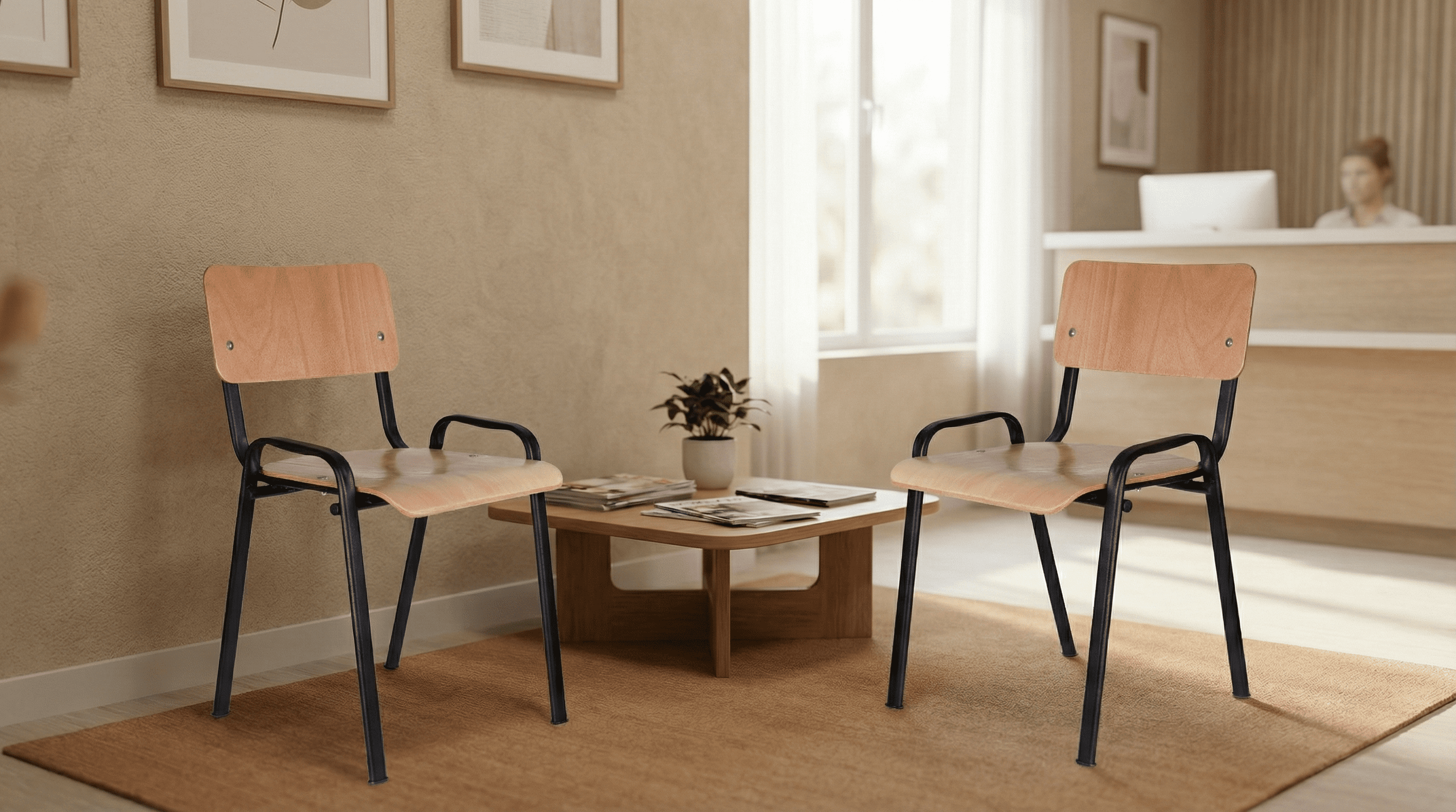 Scaune Elev în zonă de așteptare