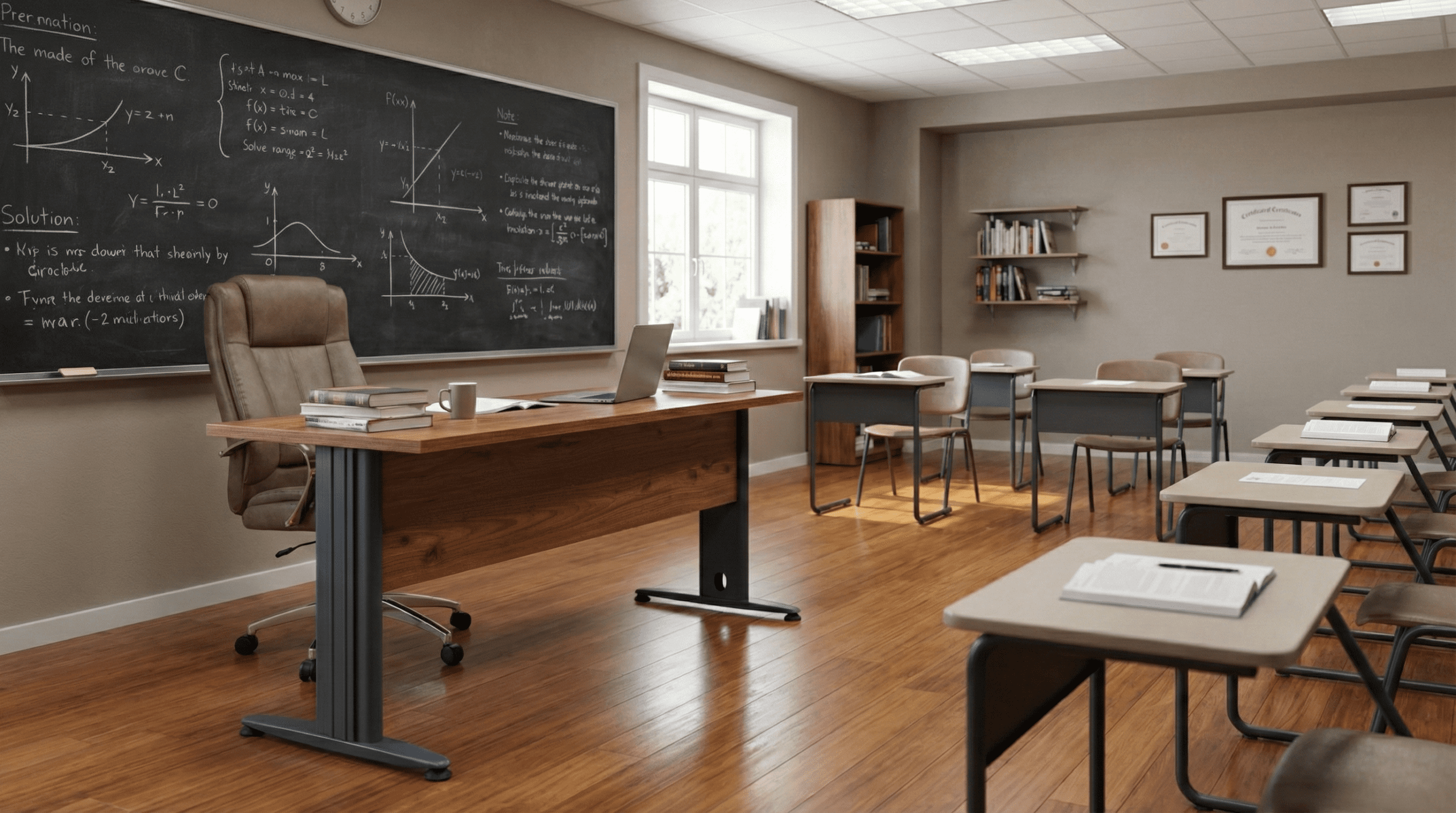 Catedra/Birou Scolar Fix - imagine 13