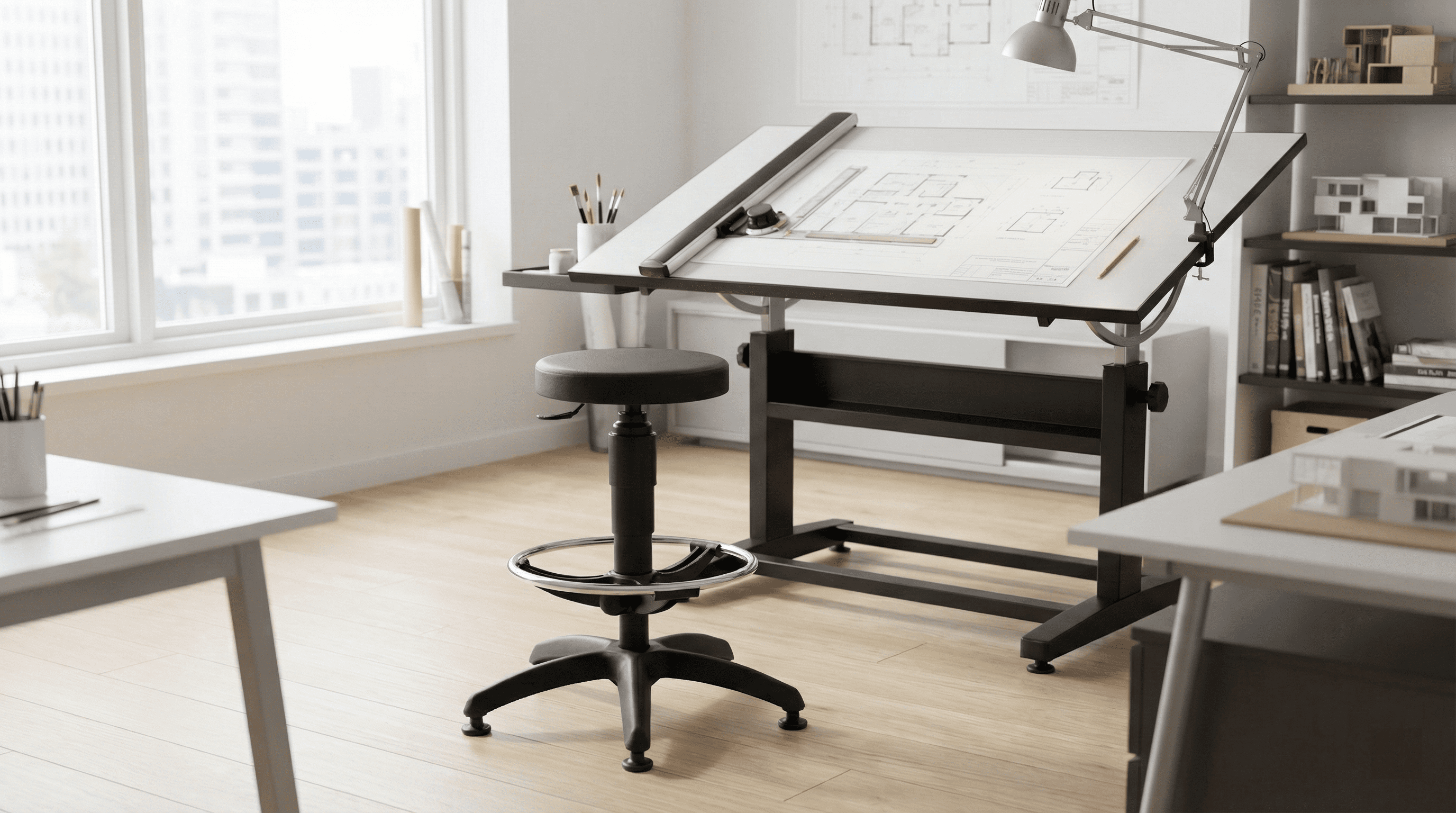 Cilindru pneumatic scaun taburet înalt