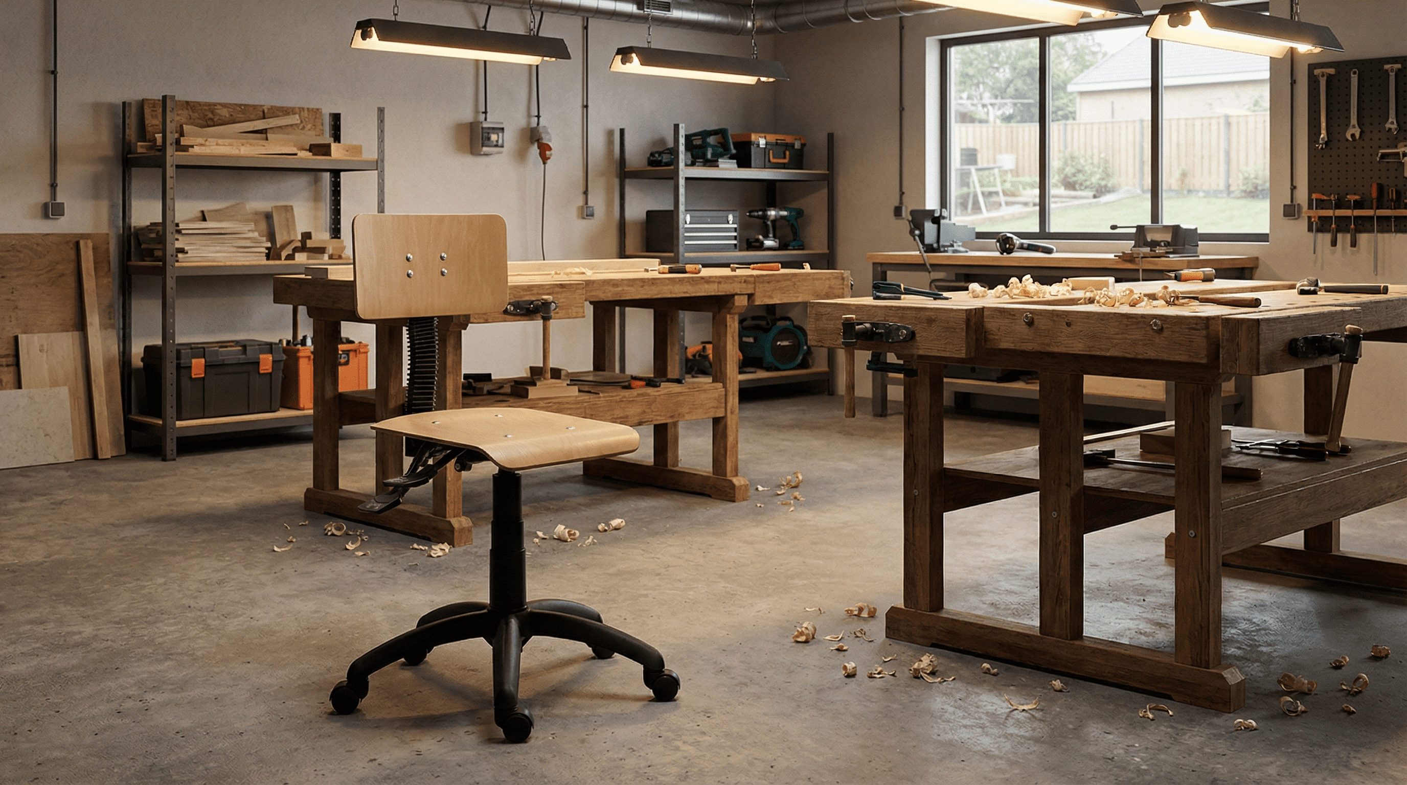 Scaun profesional Corola SYN în atelier