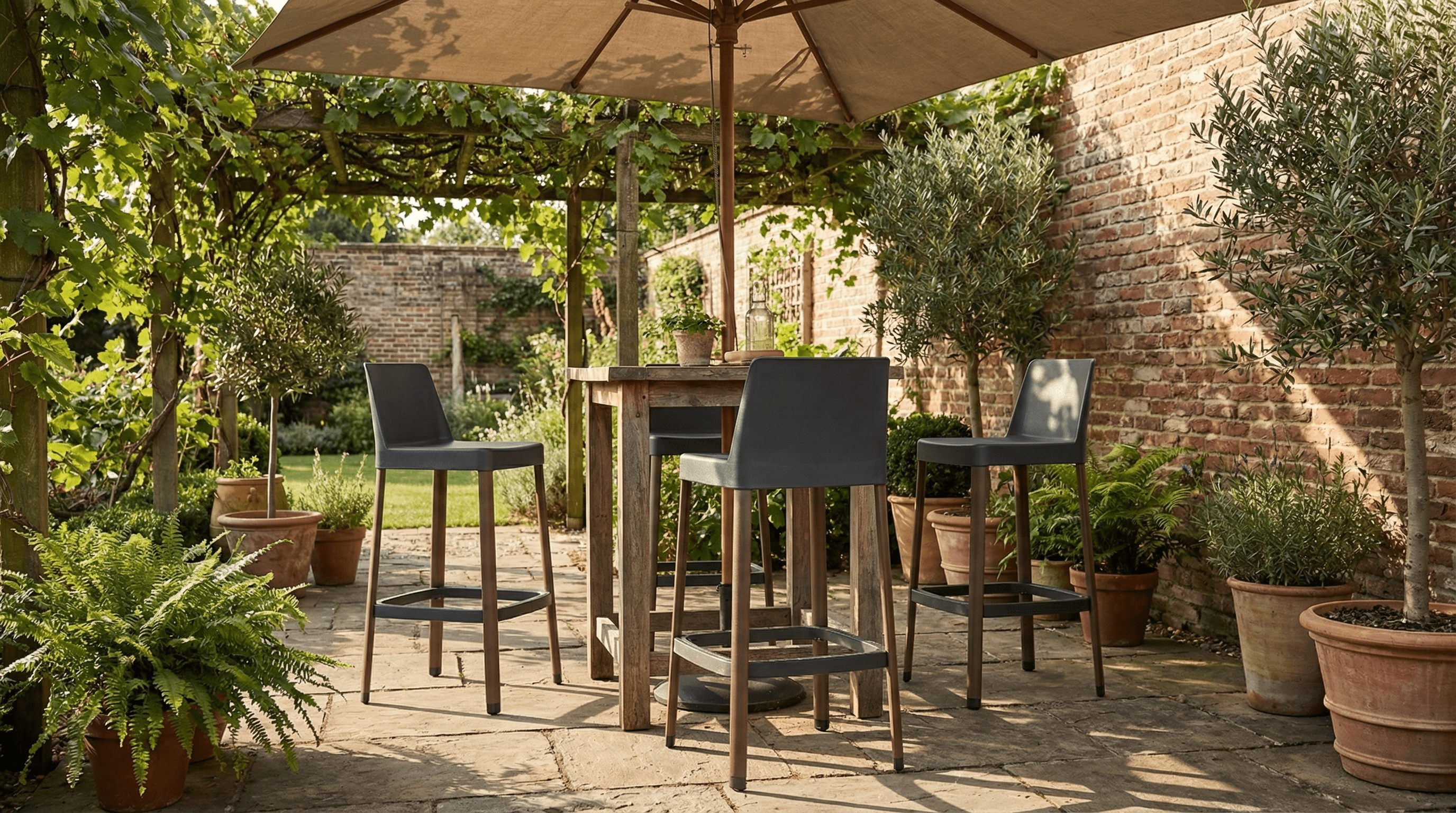 Scaun Tapas în grădină