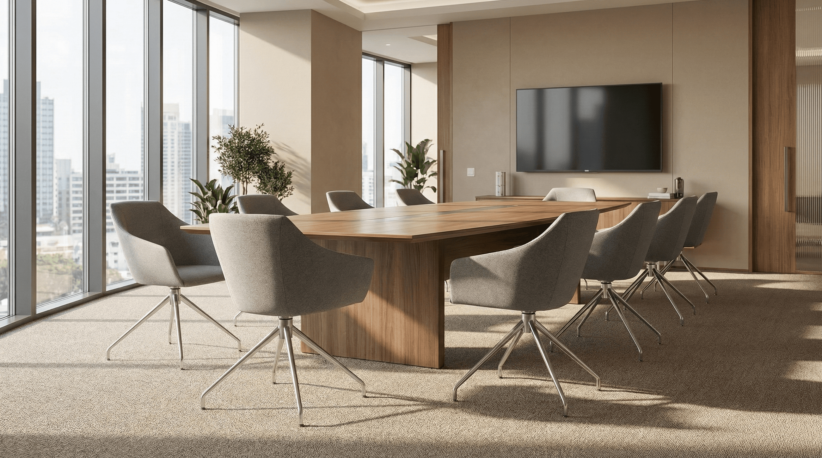 Scaun vizitator Ravenna Style în ambient office