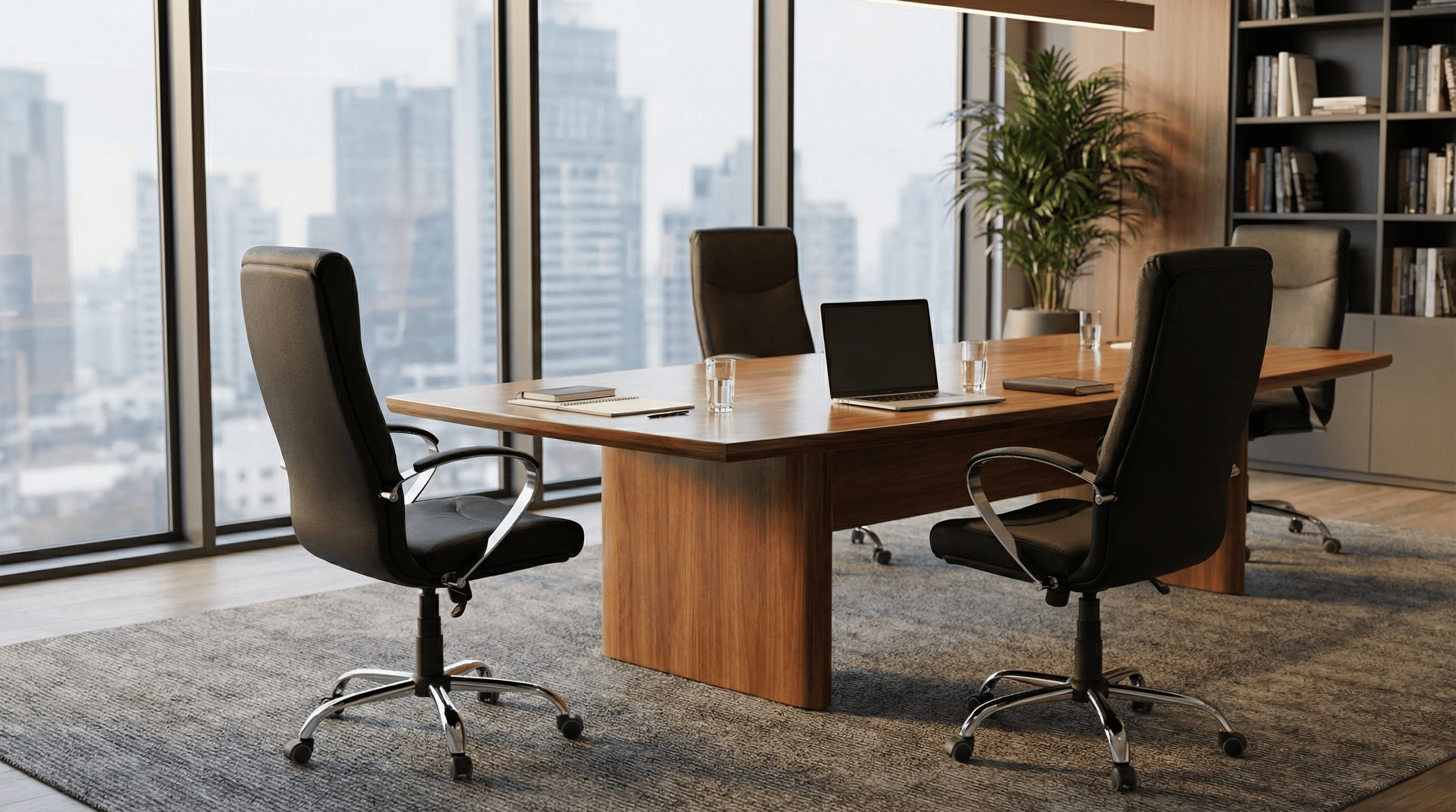 Scaun directorial 5600 Eco în sală de ședințe