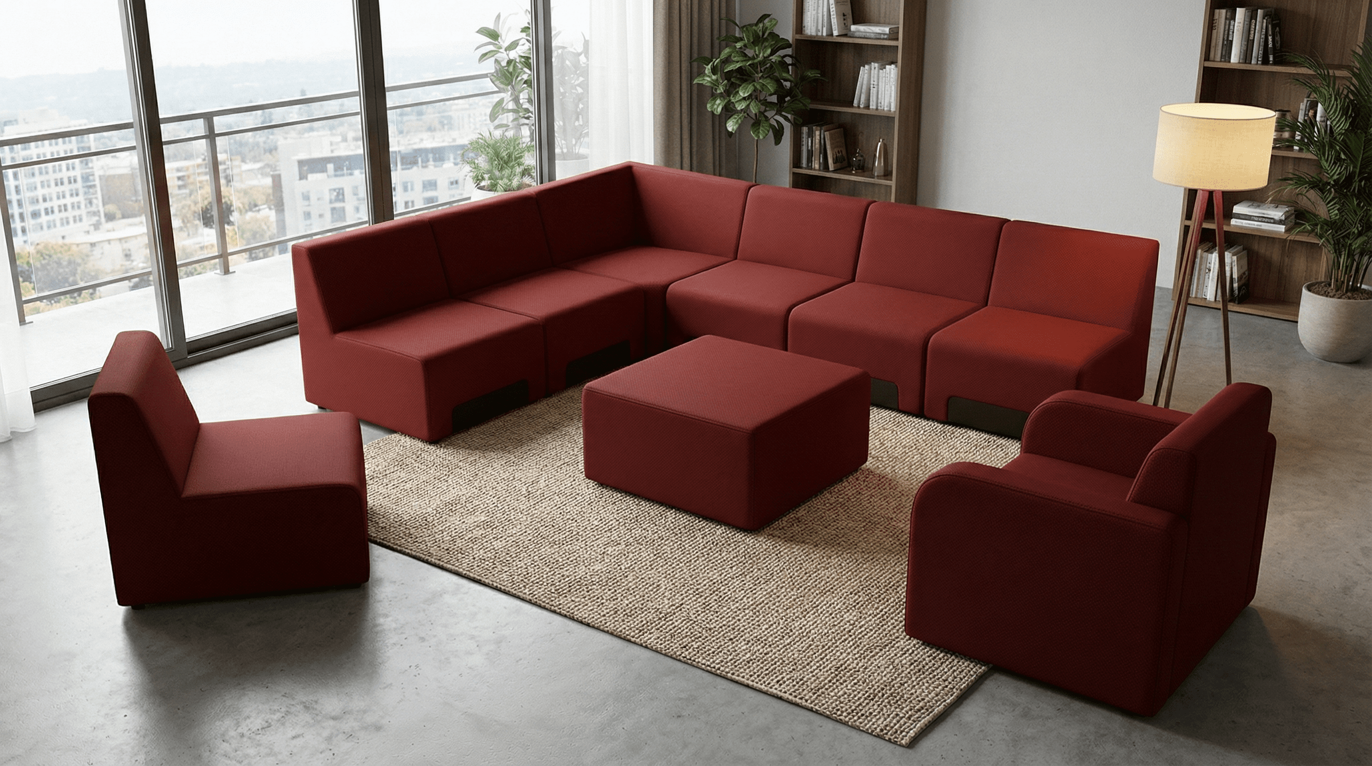 Lounge panoramic cu sistem Rubico