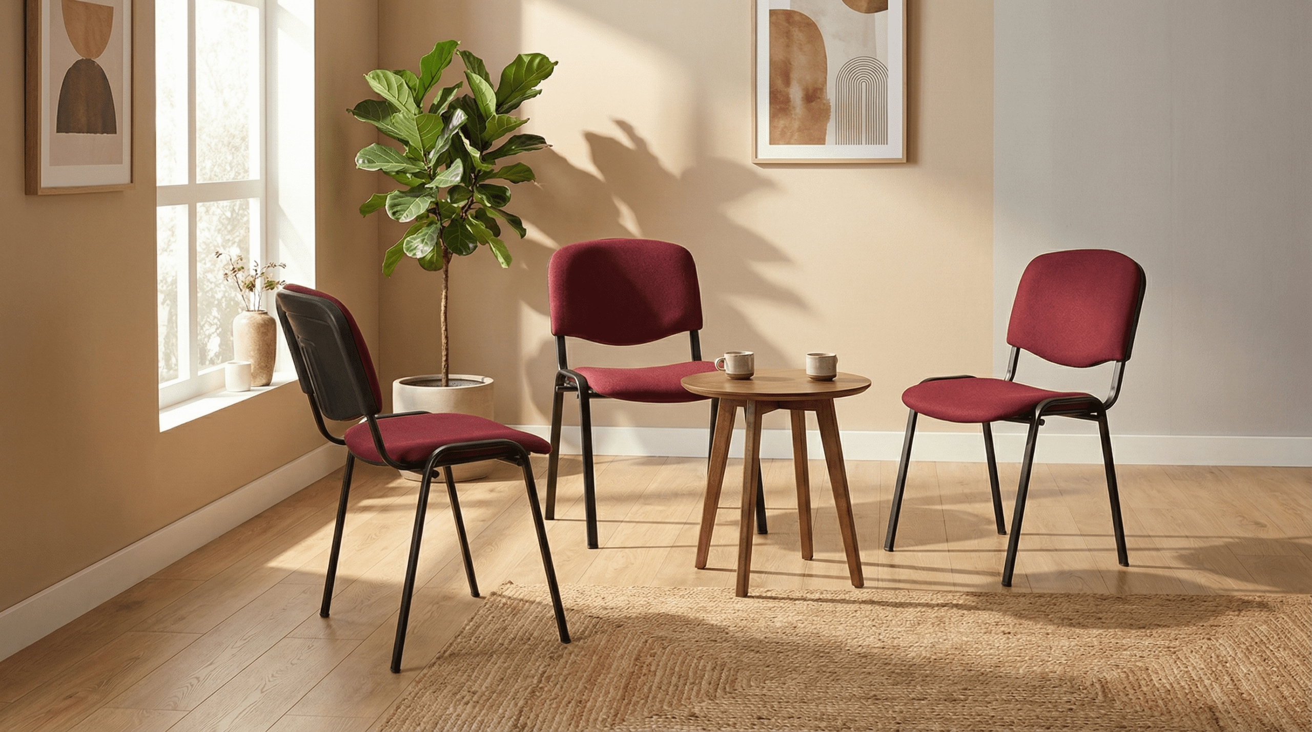 Ambient relaxat cu scaune Felicia