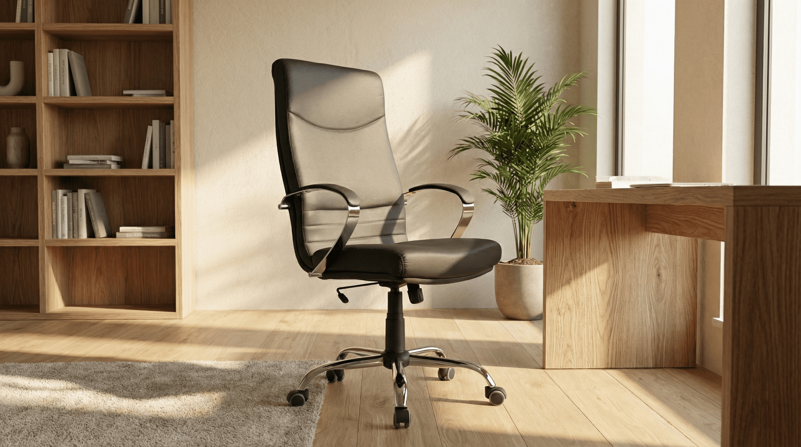 Ambient home office luminos scaun directorial