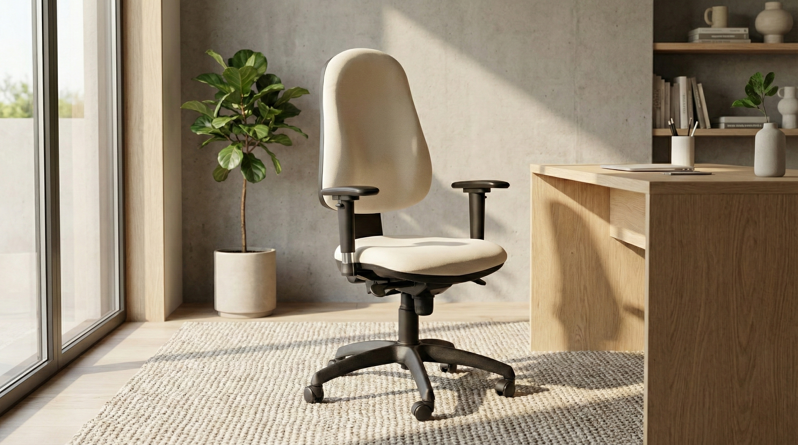 Scaun ergonomic Felix în ambient de birou modern