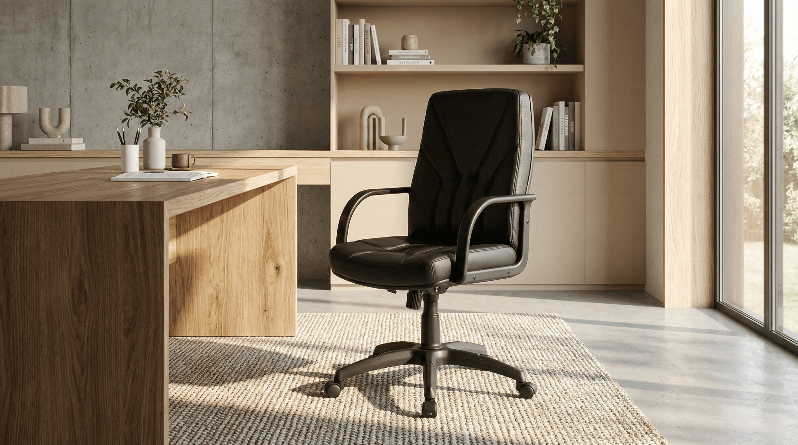 Birou managerial cu scaun directorial 5500 - ambient