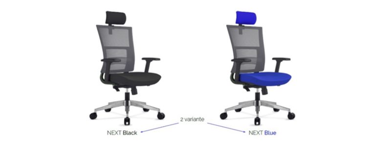 Variante culori scaun Next