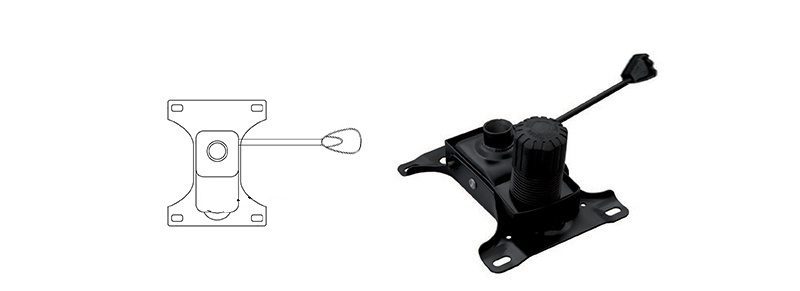 Mecanism oscilant scaun birou