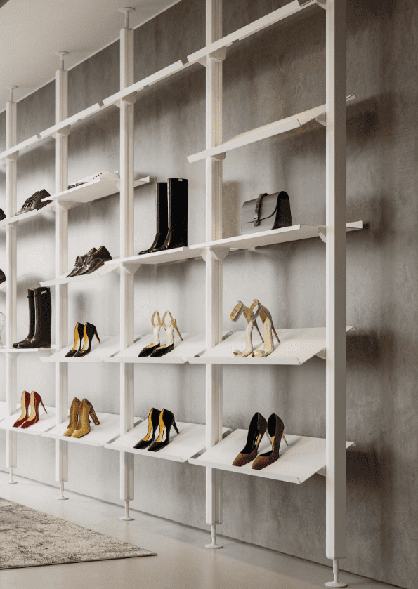 Modulo Display Retail Alb