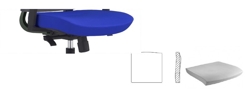 Șezut poliuretan injectat scaun Next