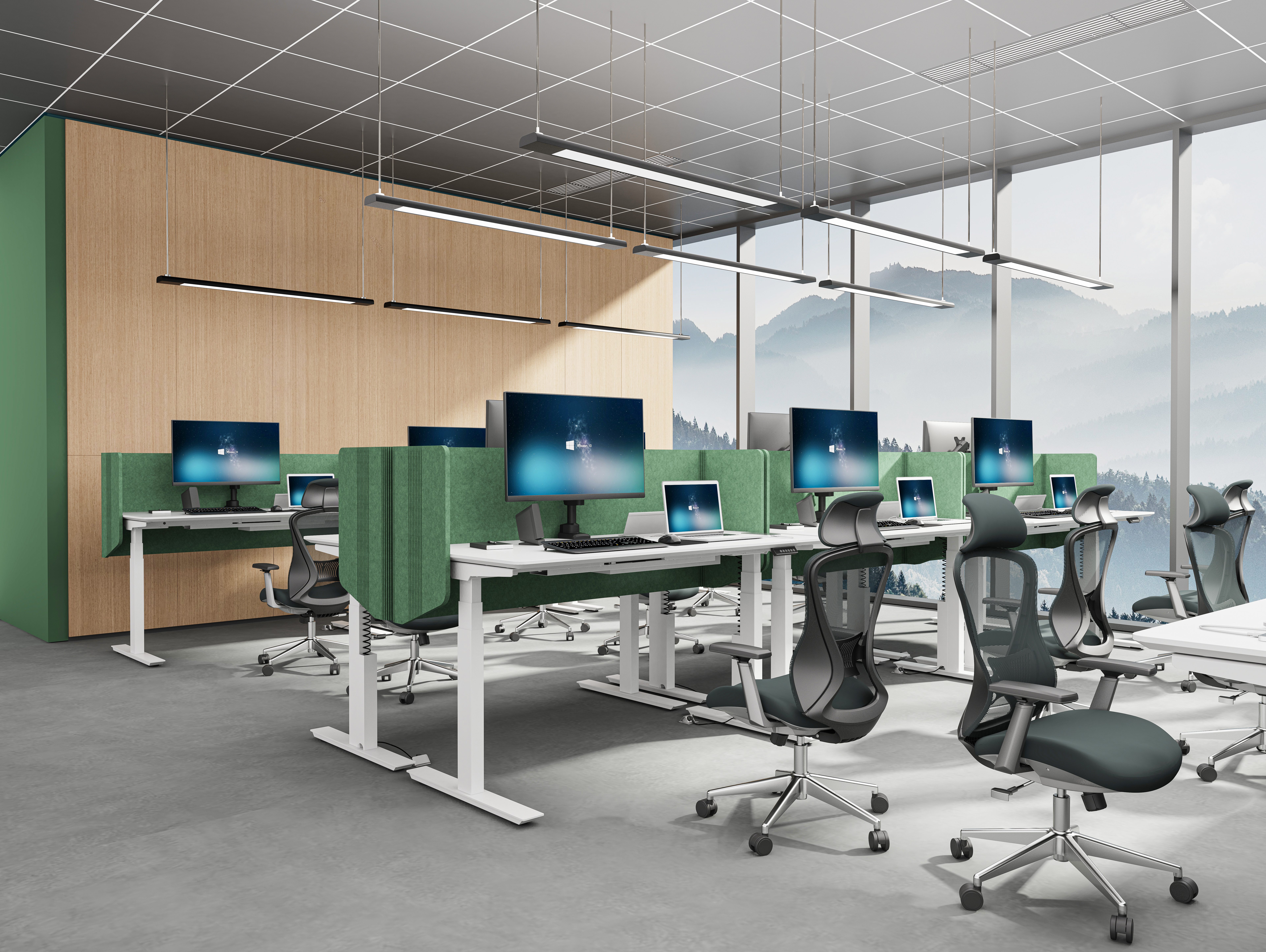 Birou reglabil electric modern