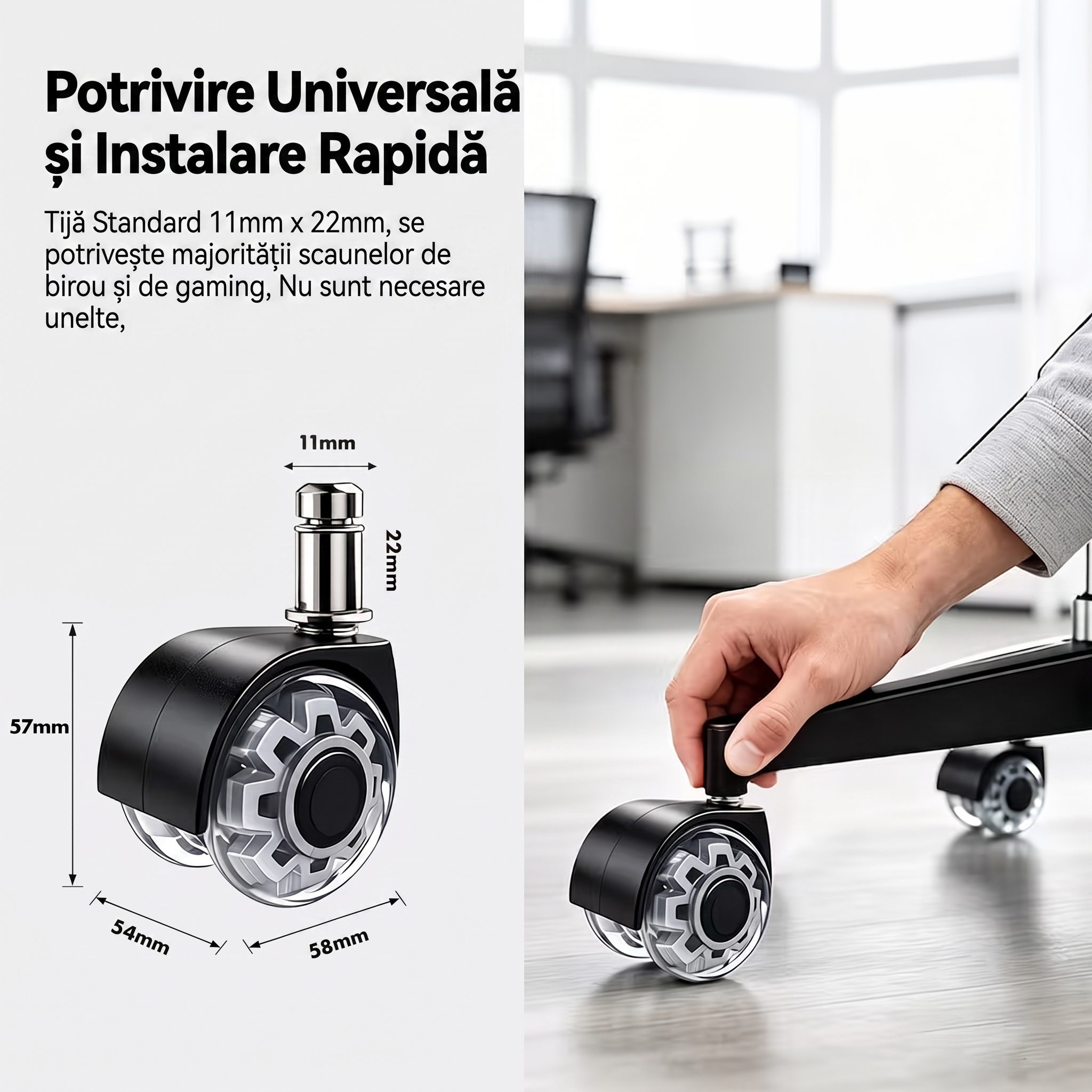 Dimensiuni tehnice rola silicon Antares